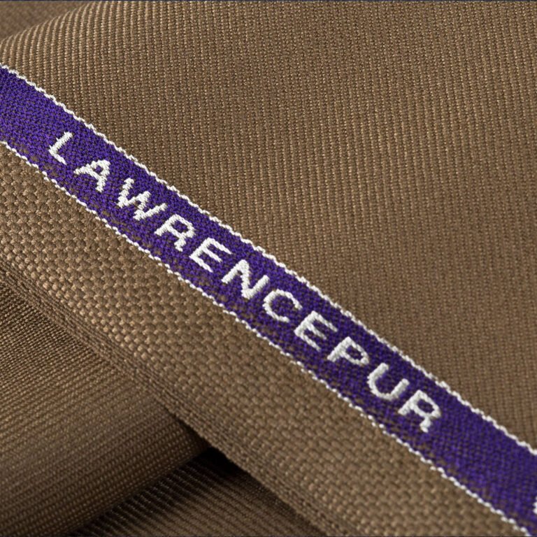 Plain Twill-Camel Brown, Wool Blend, Worsted Flannel Fabric - Image 1
