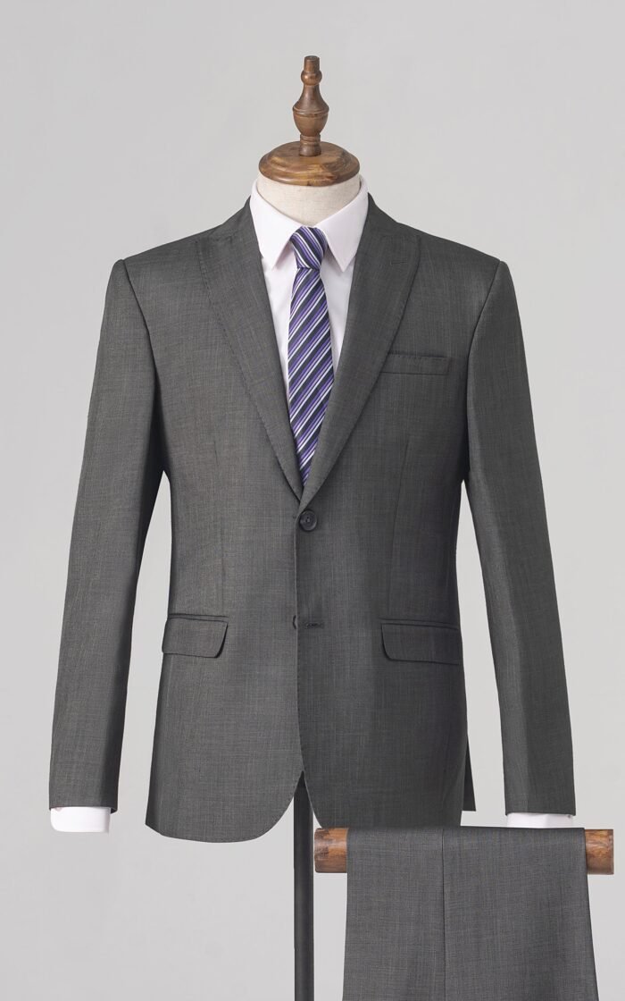 2 PIECE SUIT CHARCOAL GREY - Image 1