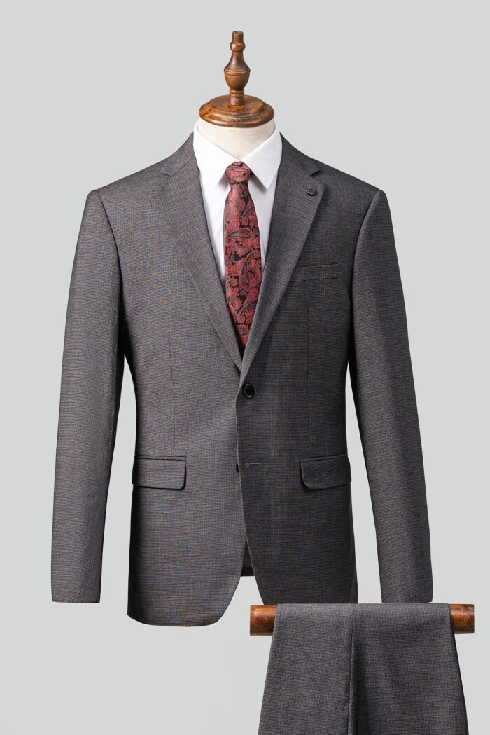2 PIECE SUIT SLIM FIT DARK GREY - Image 1