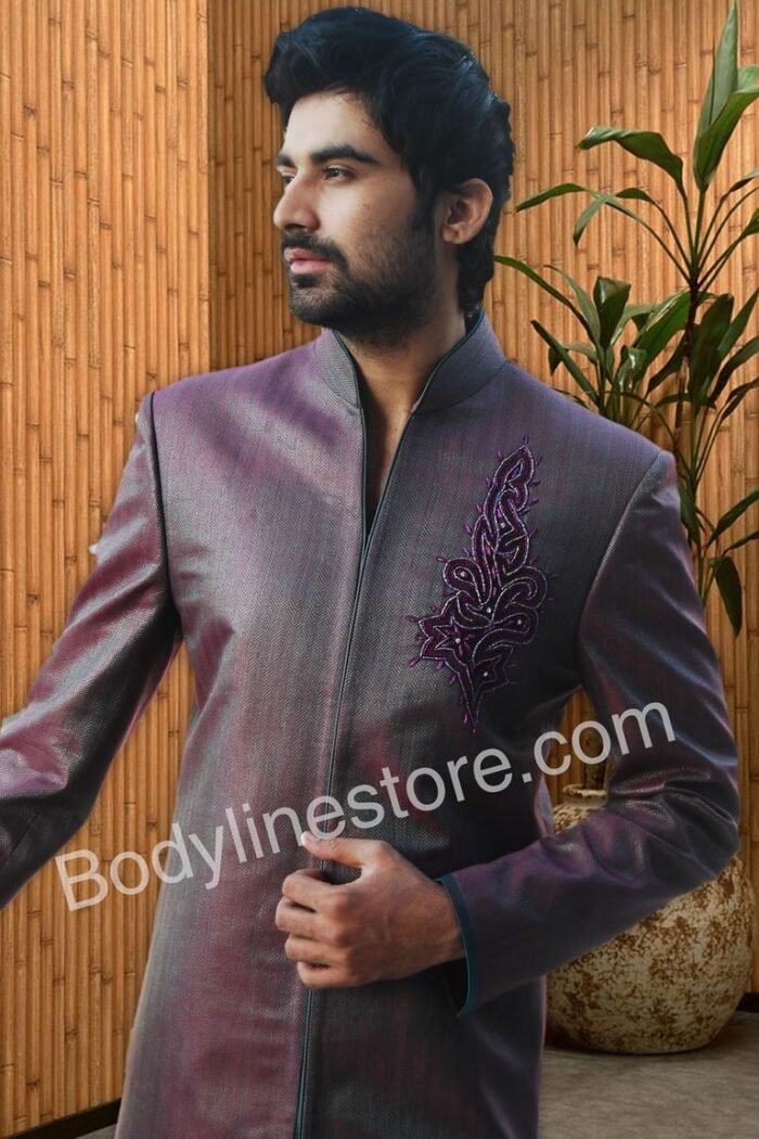 Alluring Indo Western Sherwani BL1044 - Image 1