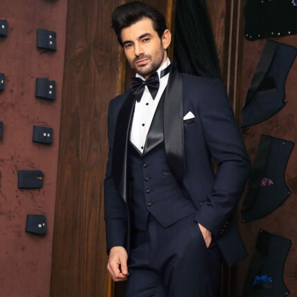 Buy Blue Tuxedo Suit - Free Shipping | Andre Emilio