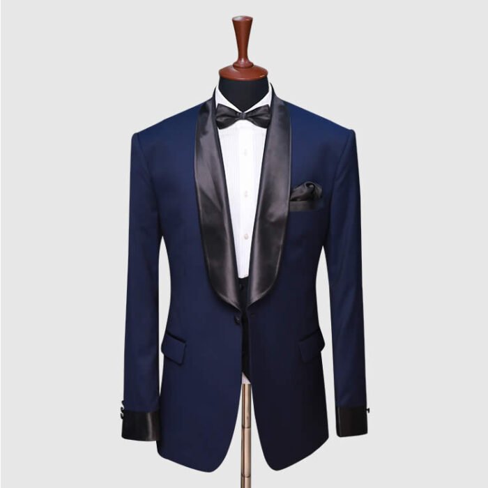 Buy Dark Blue Tuxedo Suit From Andre Emilio - Image 1