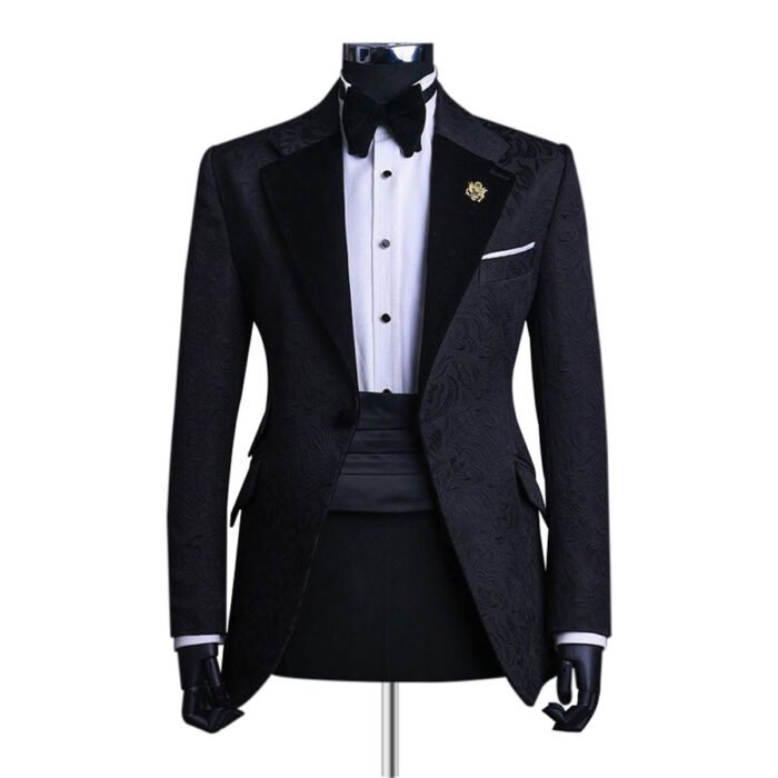 Buy Texture Black Morning Tuxedo - Andre Emilio - Image 1