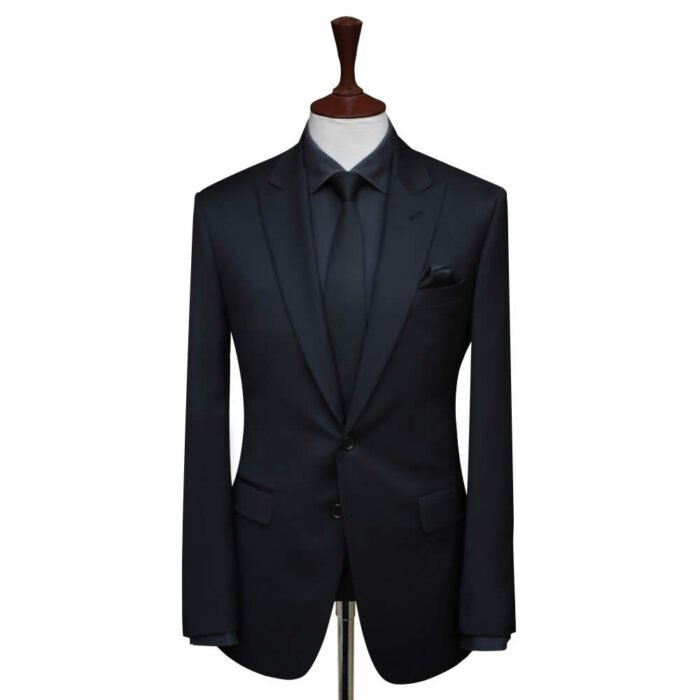Dark Navy Blue 3 Piece Suit - Andre Emilio - Image 1