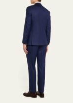 Men's Brunico Tonal Striped Suit - Image 3