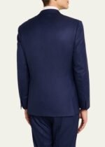 Men's Brunico Tonal Striped Suit - Image 5