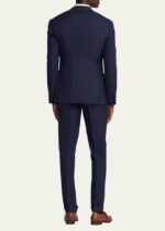 Men's Kent Hand-Tailored Pinstripe Suit - Image 3