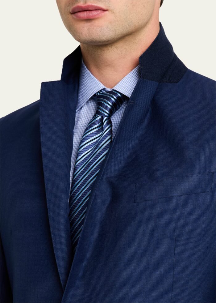Men's Micro-Houndstooth 210G Suit - Image 8