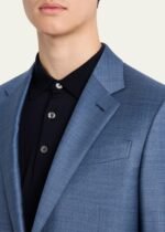 Men's Nailhead Trofeo Wool Suit - Image 5