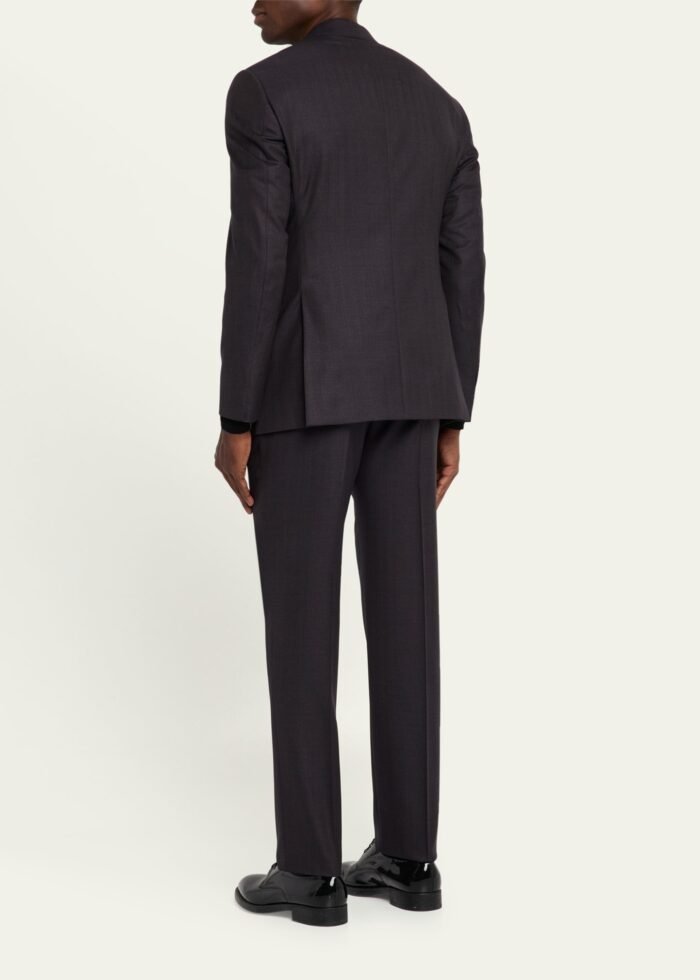 Men's Soft Wool Two-Piece Suit - Image 3