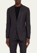 Men's Soft Wool Two-Piece Suit - Image 4