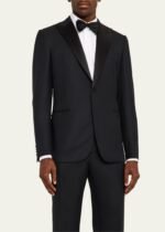 Men's Solid Wool Tuxedo - Image 4