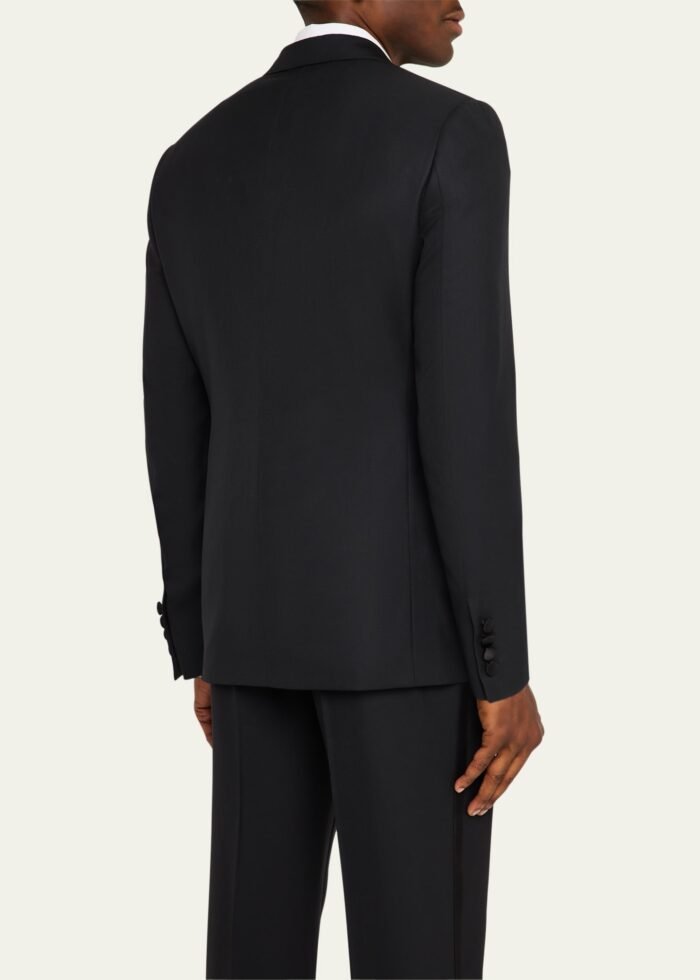 Men's Solid Wool Tuxedo - Image 5