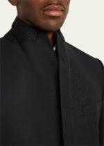 Men's Solid Wool Tuxedo - Image 8