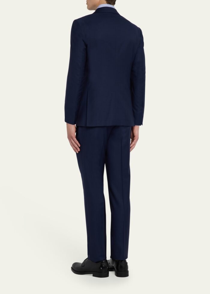 Men's Super 160s Tonal Micro-Stripe Suit - Image 3