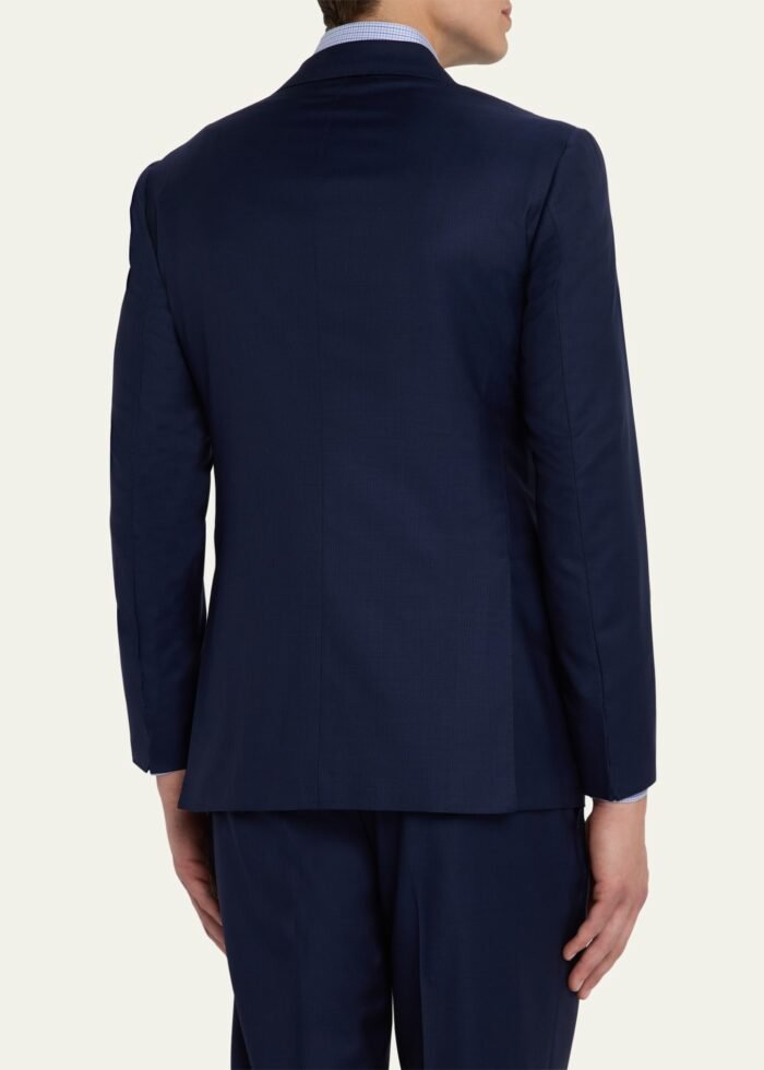 Men's Super 160s Tonal Micro-Stripe Suit - Image 5