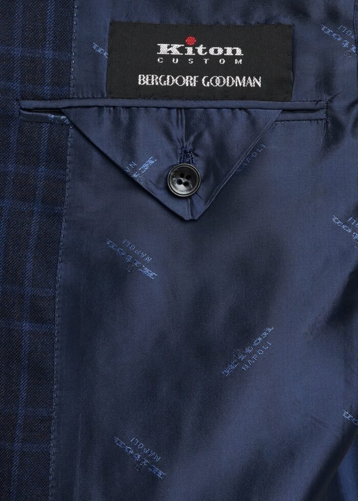 Men's Tonal Plaid Cashmere Two-Piece Suit - Image 7