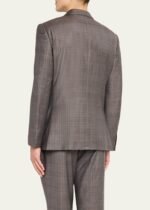Men's Trofeo Melange Plaid Suit - Image 3
