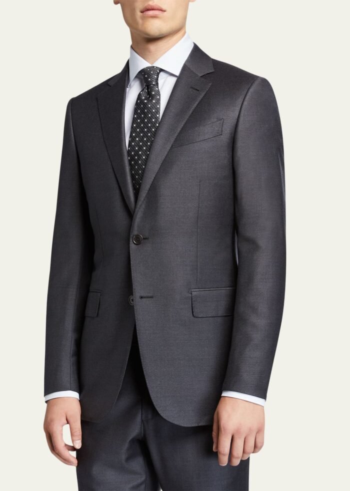Men's Trofeo Milano Two-Piece Wool Suit - Image 1