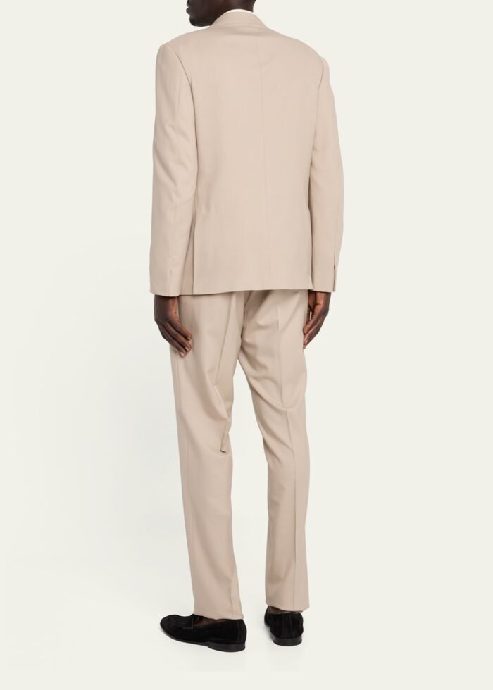 Men's Trofeo Wool Solid Suit - Image 3