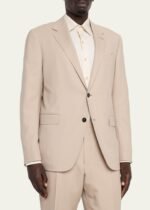 Men's Trofeo Wool Solid Suit - Image 4
