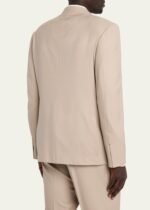 Men's Trofeo Wool Solid Suit - Image 5