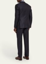 Men's Wool and Cashmere Soft Two-Piece Suit - Image 3