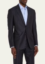 Men's Wool and Cashmere Soft Two-Piece Suit - Image 4