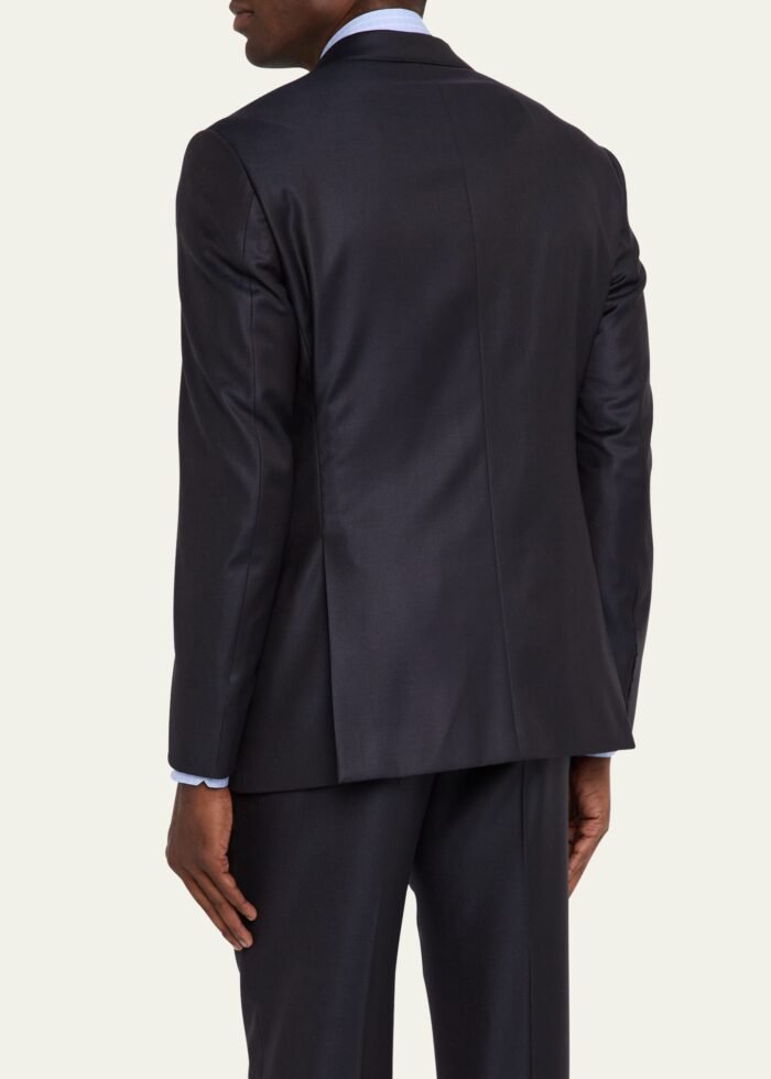 Men's Wool and Cashmere Soft Two-Piece Suit - Image 5