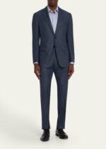 Men's Wool and Cashmere Soft Two-Piece Suit - Image 2