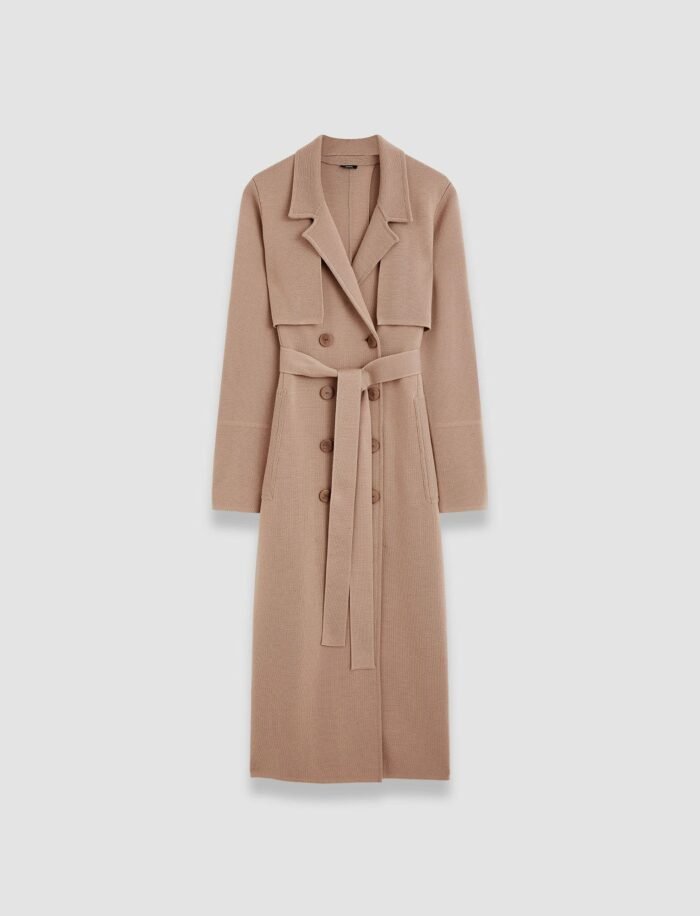 Milano Knit Wool Coat - Image 1