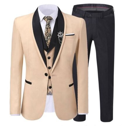 Modern Tuxedo Wedding Suit - Visit Andre Emilio Store