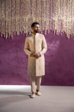 POWDER PINK SHERWANI - Image 2