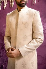 POWDER PINK SHERWANI - Image 4