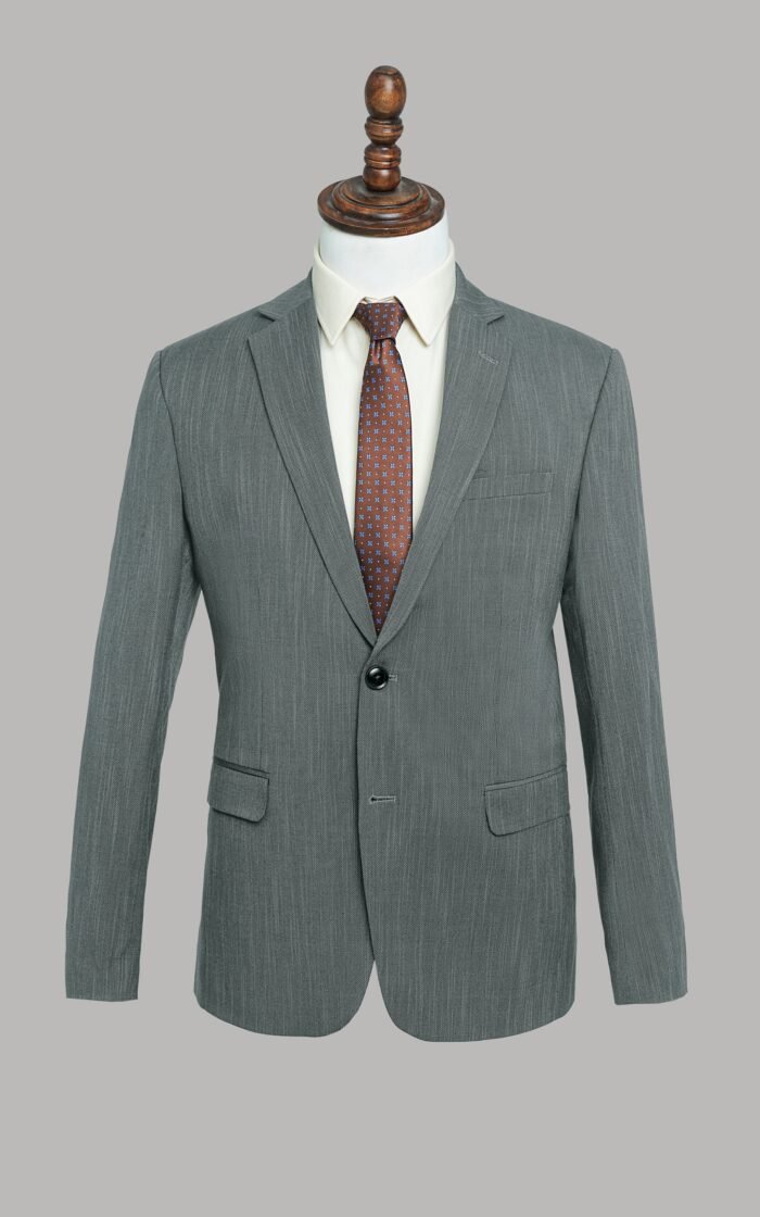 SLIM FIT 2 PIECE SUIT LIGHT GREEN - Image 1