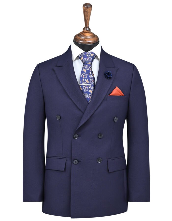 Suit D Blue ST2680C Uniworth Double Breasted - Image 1