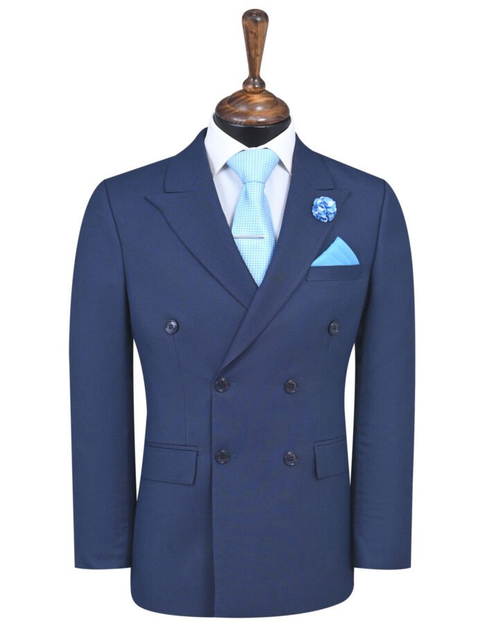 Suit D Purple ST2681C Uniworth Double Breasted - Image 1